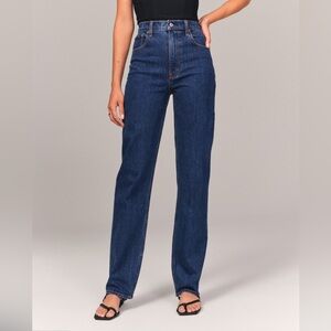Abercrombie 90s straight Ultra High rise